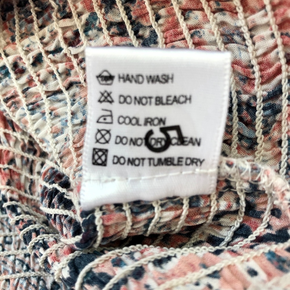 Olivaceous Boho Off The Shoulder Crop Top | Size S - Picture 10 of 10